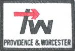 PROVIDENCE & WORCESTER RAILROAD PATCH